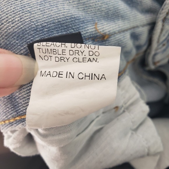 DAZY Denim Womens Medium Mom Jeans High Waist Denim Pleated‎ Light Wash Casual - Picture 5 of 10